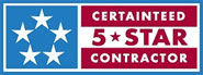 Certainteed 5-Star Contractor